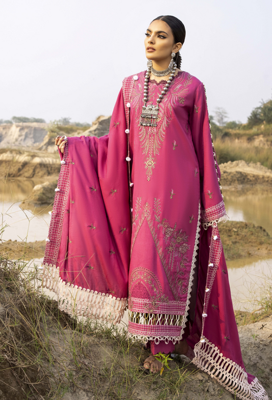 Sierra-D07 Premium Fabric Pakistani Winter Dresses - Humdum - 2
