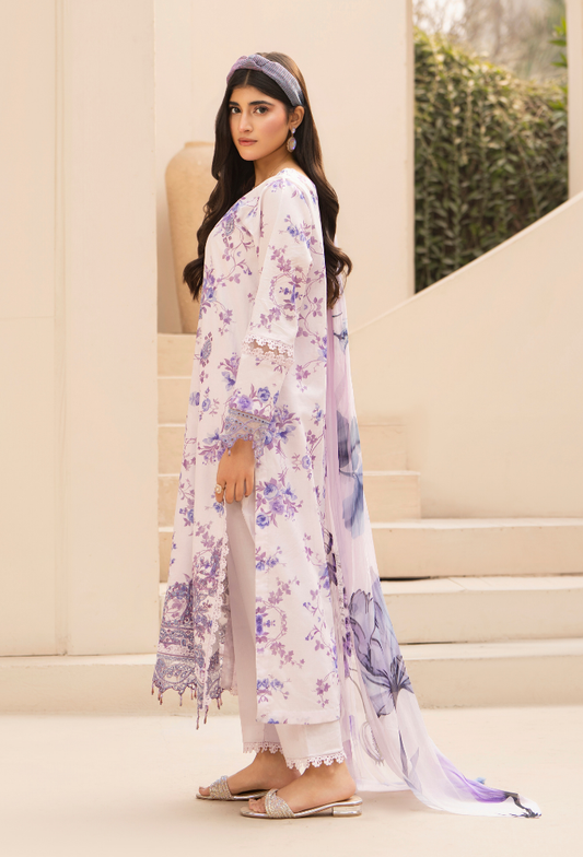 Gardenia'26 - D08 Chiffon Pakistani Summer Dresses - Humdum - 2