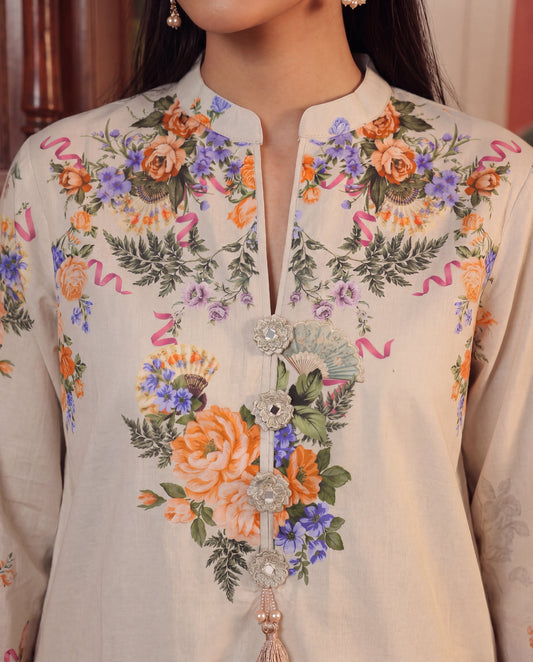 Afaq Premium Fabric Pakistani Summer Dresses - Sahiba-clothing - 2