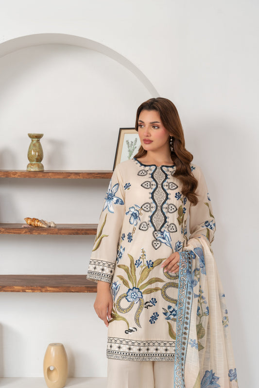 Zarqaa Premium Fabric Pakistani Summer Dresses - Sahiba-clothing - 2