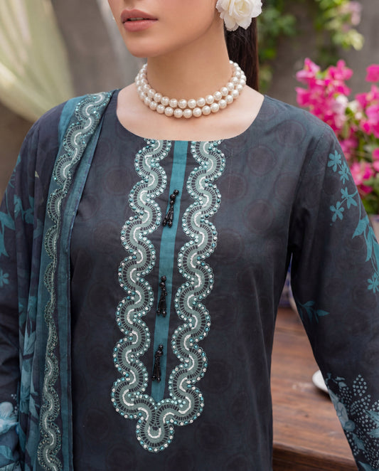 Shining Premium Fabric Pakistani Summer Dresses - Sahiba-clothing - 2