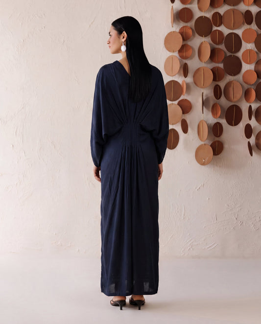 Grana Black Premium Fabric Pakistani Winter Dresses - Sahiba-clothing - 2