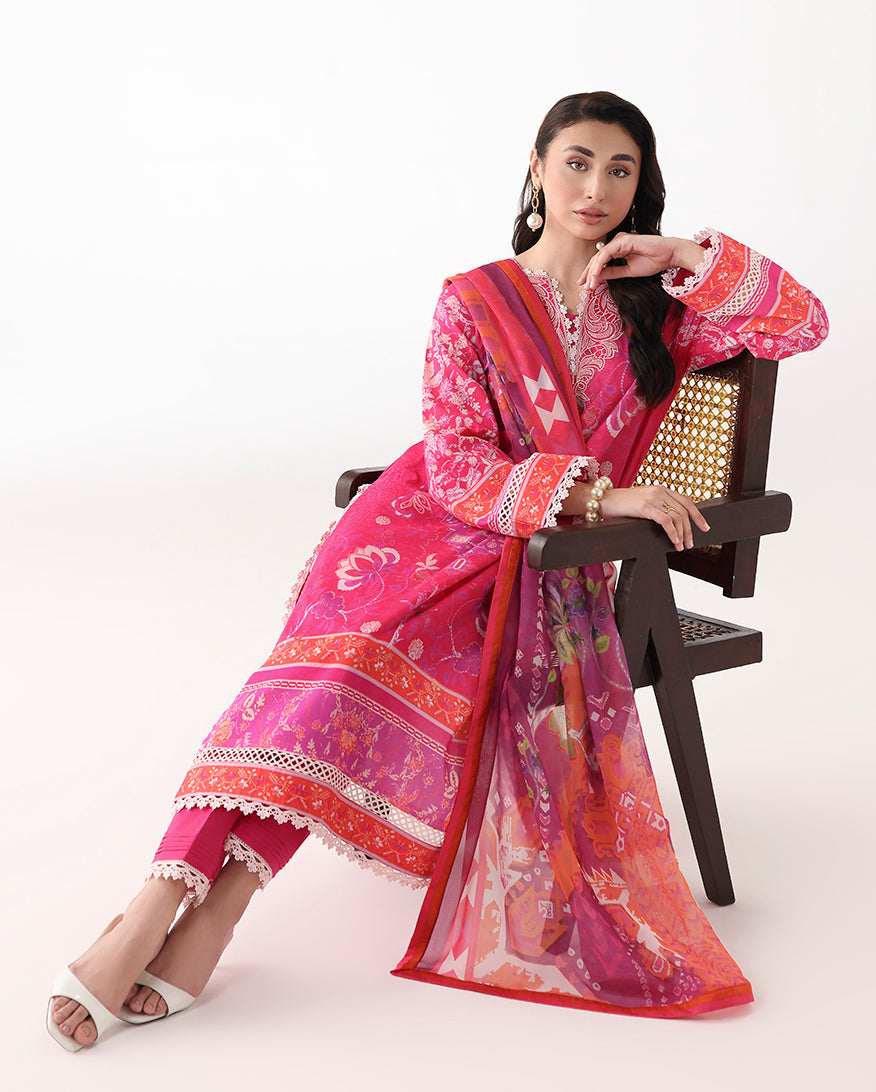 Lumina Organza Women Clothing - Roheenaz - 6