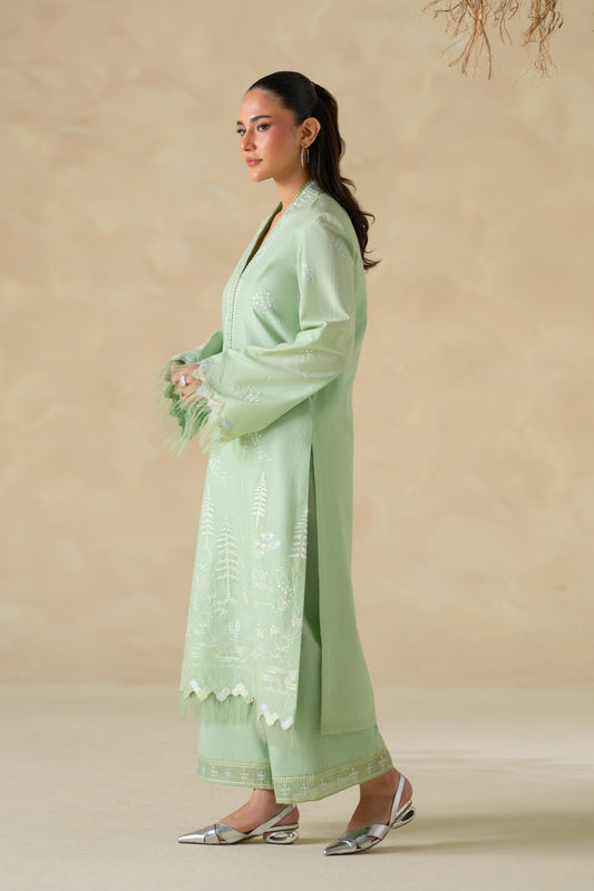 Naira Cotton Pakistani Summer Dresses - Akbar Aslam - 2