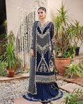 Nilofar Raw Silk Pakistani Formal Dresses - Roheenaz - 1