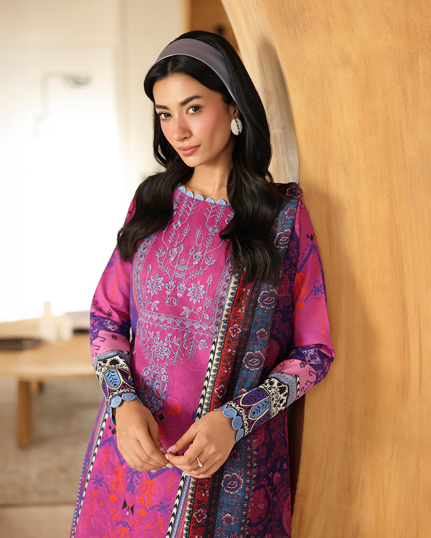 Irha Organza Pakistani Summer Dresses - Roheenaz - 2