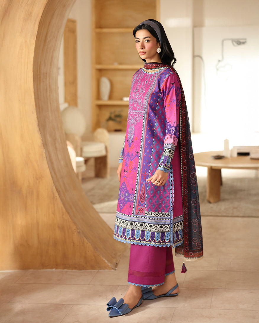 Irha Organza Pakistani Summer Dresses - Roheenaz - 5