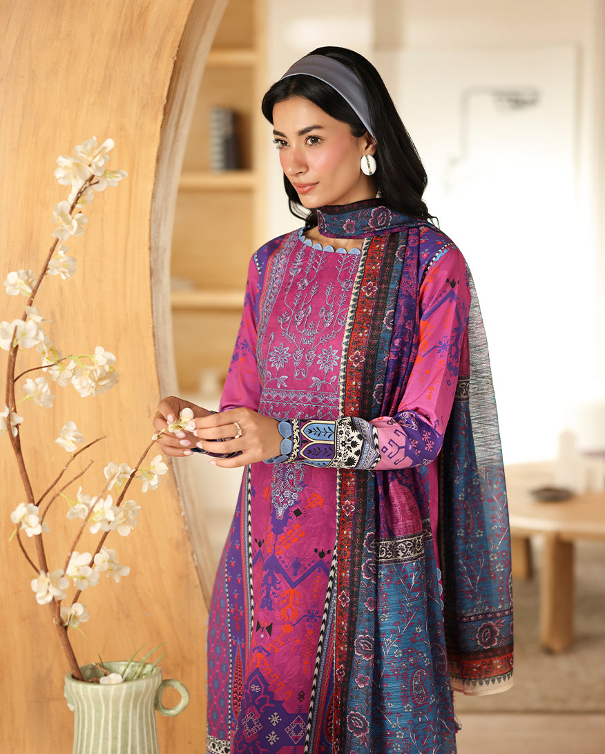 Irha Organza Pakistani Summer Dresses - Roheenaz - 7