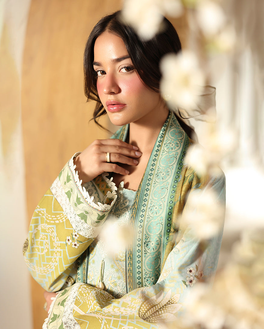 Zirwa Organza Pakistani Summer Dresses - Roheenaz - 7