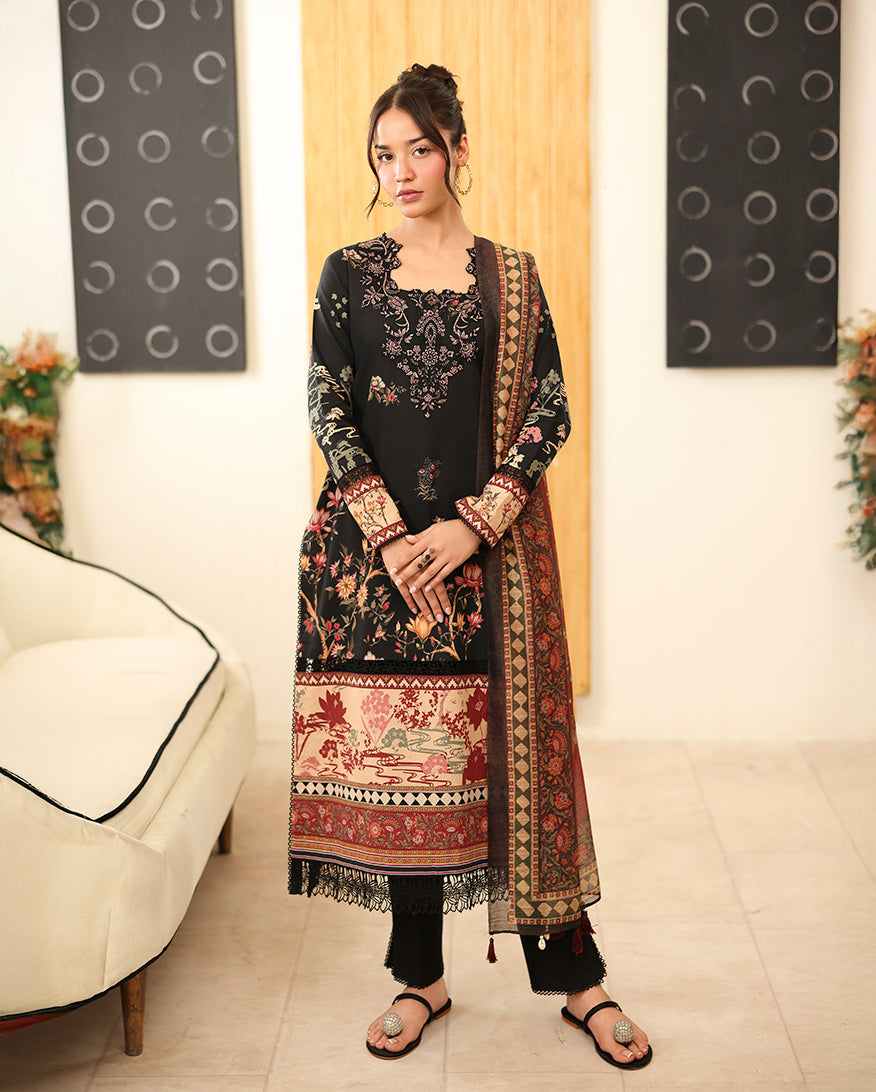 Zaima Organza Pakistani Summer Dresses - Roheenaz - 1