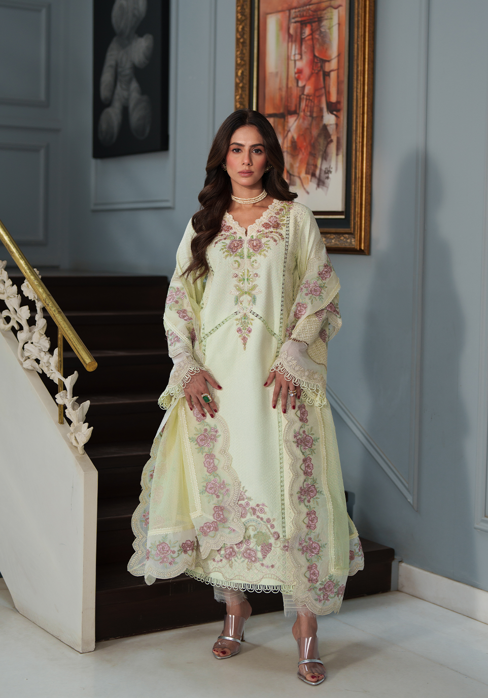 ZQ 0010 LILA Pakistani Designer Dress