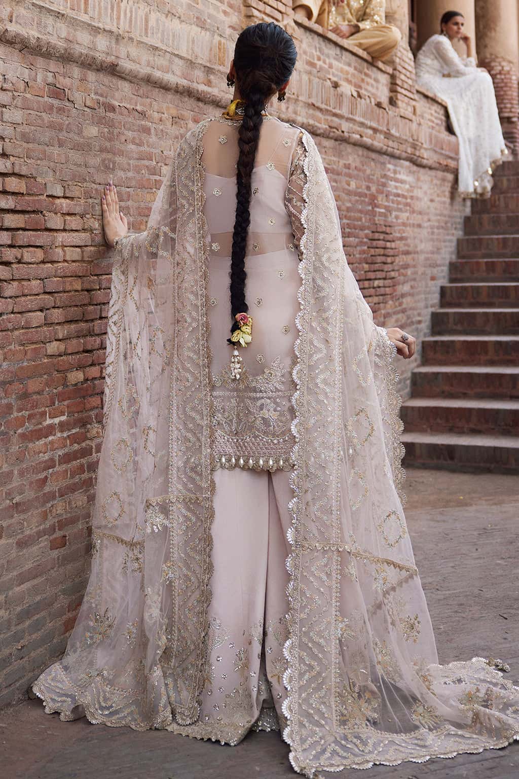 Meharbano Raw Silk Pakistani Formal Dresses - Afrozeh - 2