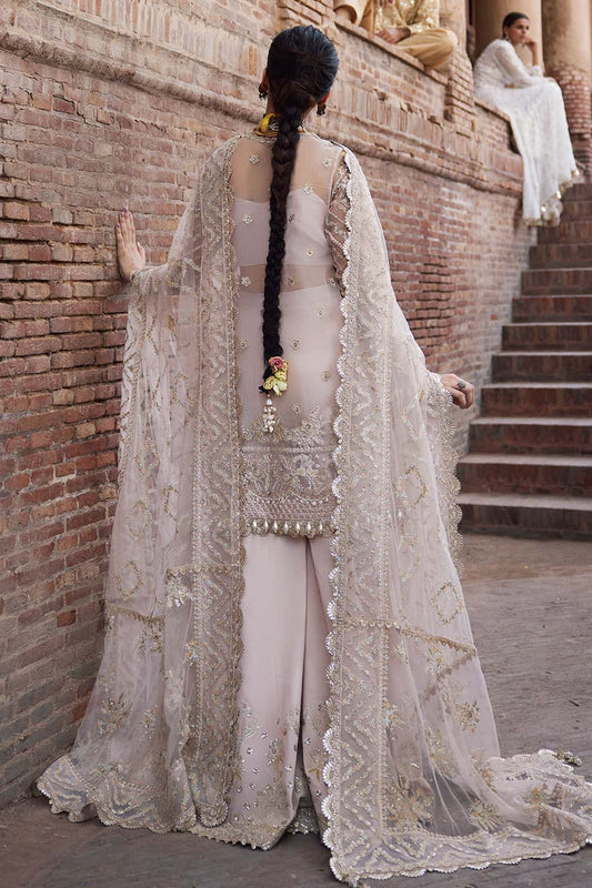 Meharbano Raw Silk Pakistani Formal Dresses - Afrozeh - 2