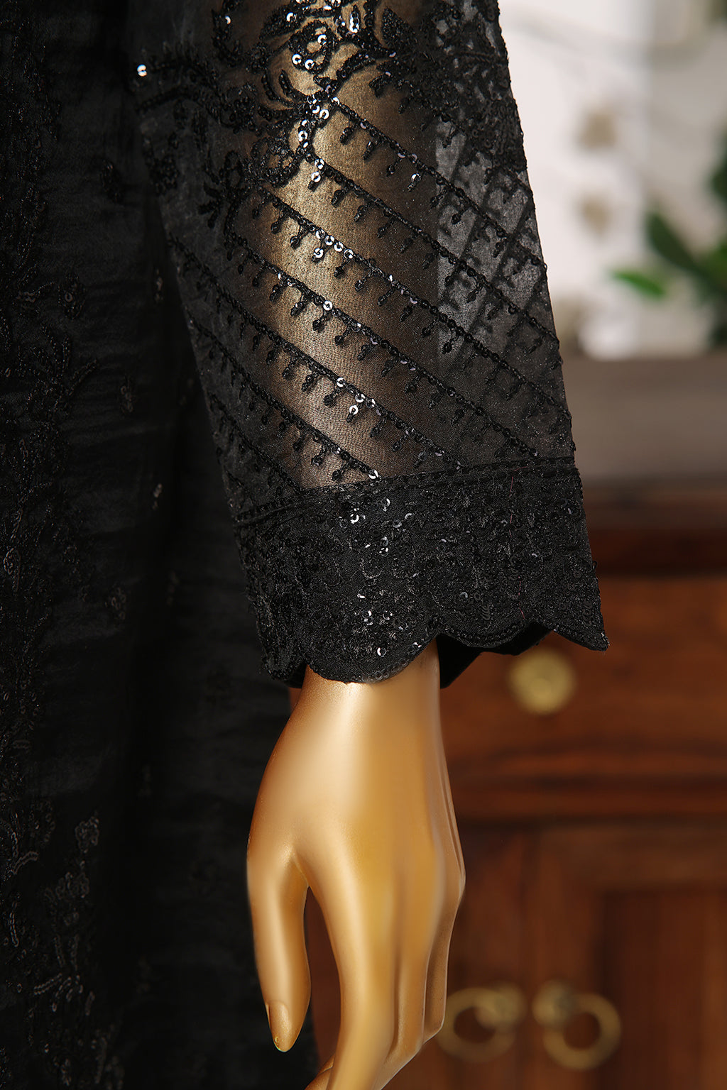 EF - 108 Raw Silk Pakistani Formal Dresses - Emaan Adeel - 5
