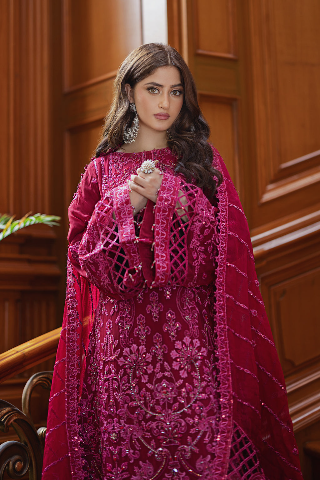 AT-03 MAISHA Embroidered Pakistani Dress