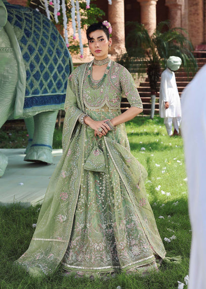 HEER Raw Silk Pakistani Formal Dresses