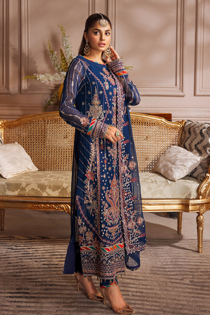 EL-02 Raw Silk Pakistani Formal Dresses