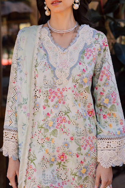 REEM (AV-03) Silk Pakistani Summer Dresses - aabyaan - 5
