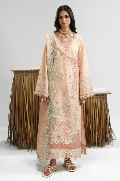 SORELLE (AD-02) Organza Pakistani Formal Dresses - aabyaan - 1