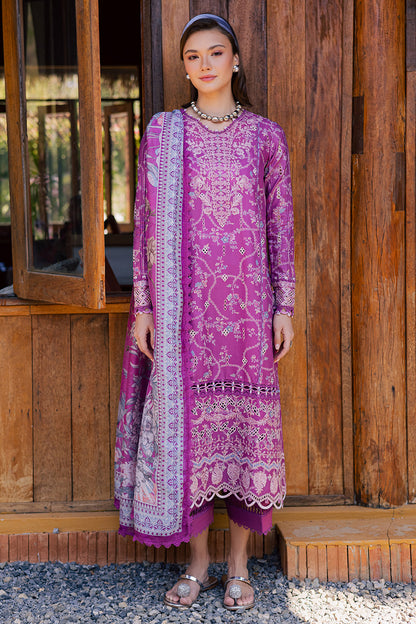 ZARQAA (AV-11) Silk Pakistani Summer Dresses - aabyaan - 1