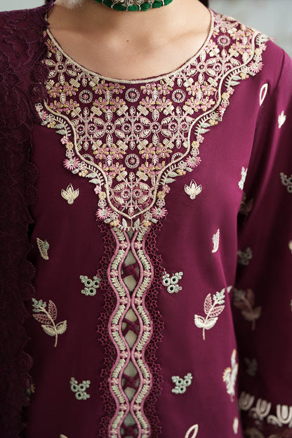 VELOUR (AD-01) Chiffon Pakistani Formal Dresses - aabyaan - 5