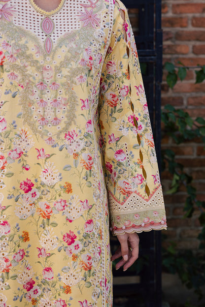 ZEHRAAYE (AV-09) Lawn Pakistani Summer Dresses - aabyaan - 5