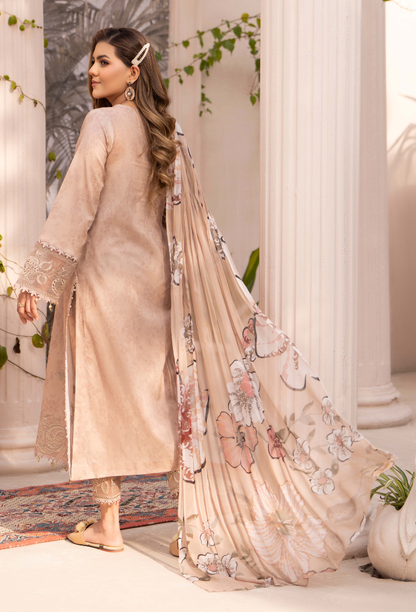 Summer Breeze - D06 Chiffon Pakistani Summer Dresses - Humdum - 2