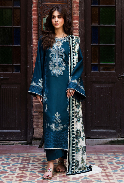ZOUQ CHAPTER 2 - D04 Premium Fabric Pakistani Winter Dresses - Humdum - 1