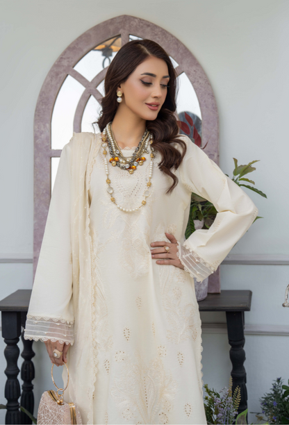 Aviva - D03 Chiffon Pakistani Summer Dresses - Humdum - 3