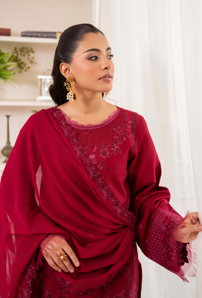 Nyra - D01 Chiffon Pakistani Summer Dresses - Humdum - 4