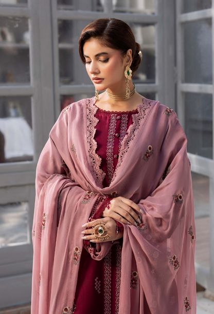 Fareeha - D07 Chiffon Pakistani Winter Dresses - Humdum - 4