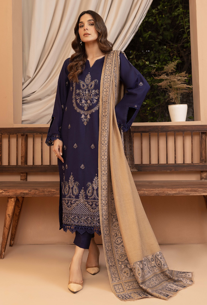 Carvan-D03 Premium Fabric Pakistani Winter Dresses - Humdum - 1