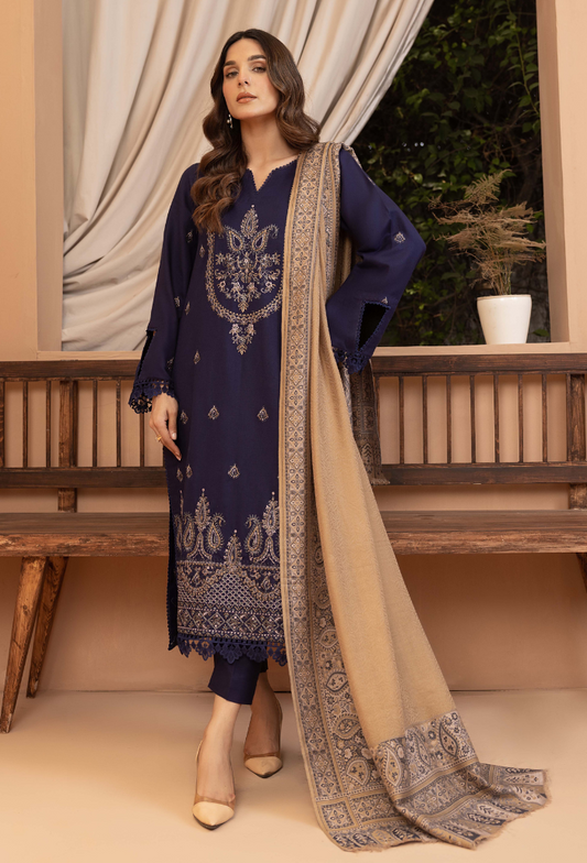 Carvan-D03 Premium Fabric Pakistani Winter Dresses - Humdum - 1