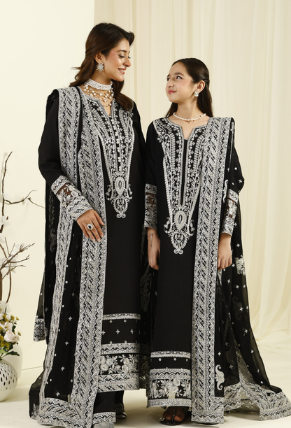 Rabt - D07 Raw Silk Pakistani Formal Dresses - Humdum - 6