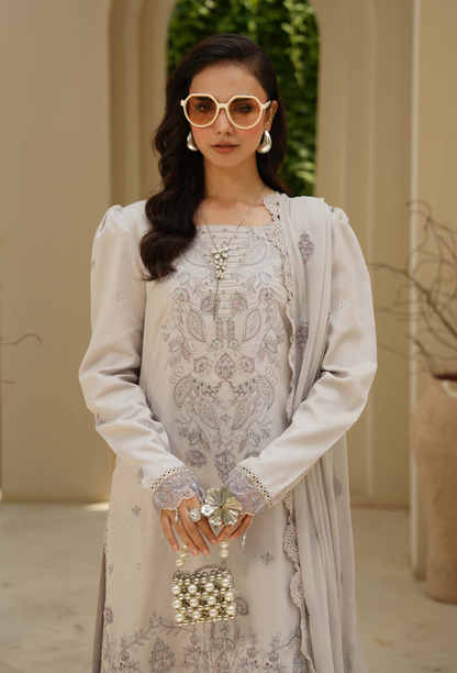 Mushak - D07 Chiffon Pakistani Winter Dresses - Humdum - 4