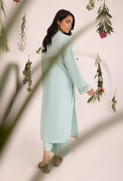 Pret 2 - D05 Lawn Pakistani Summer Dresses - Humdum - 3