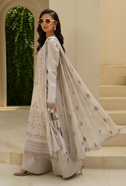 Mushak - D07 Chiffon Pakistani Winter Dresses - Humdum - 3
