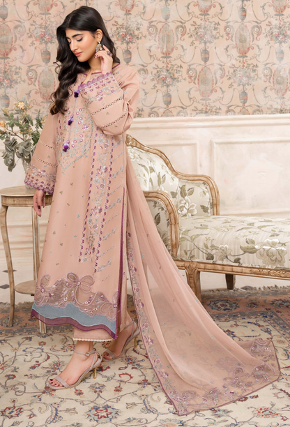 Nyra - D10 Chiffon Pakistani Summer Dresses - Humdum - 3