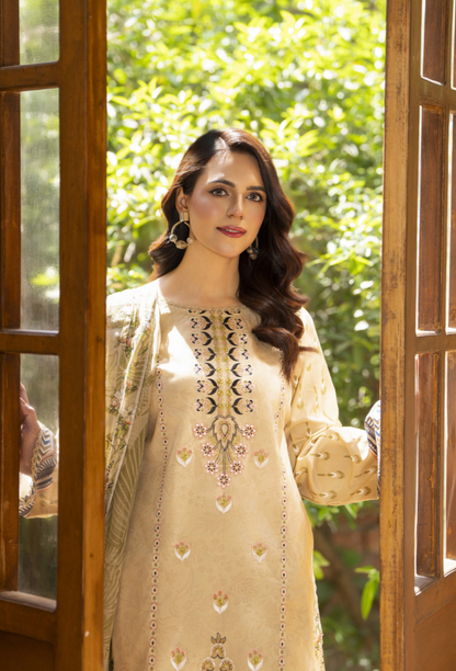 Zarwisha-D10 Chiffon Pakistani Summer Dresses - Humdum - 4