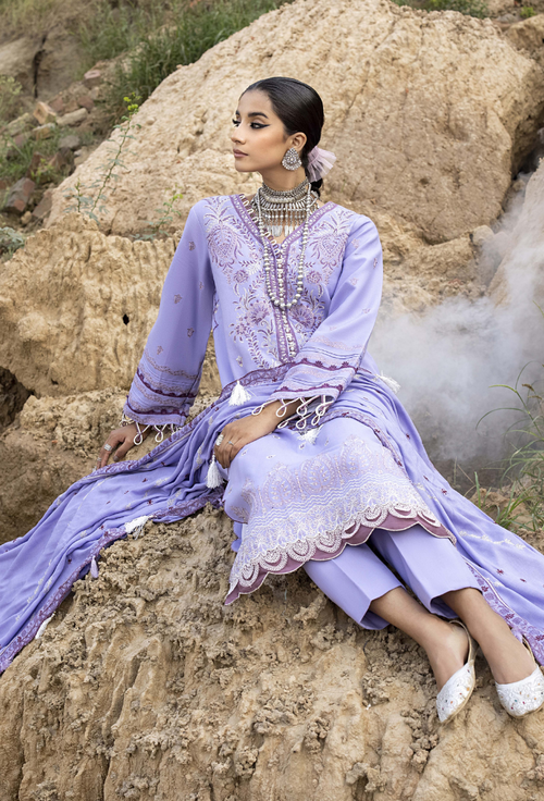 Sierra-D08 Premium Fabric Pakistani Winter Dresses - Humdum - 2