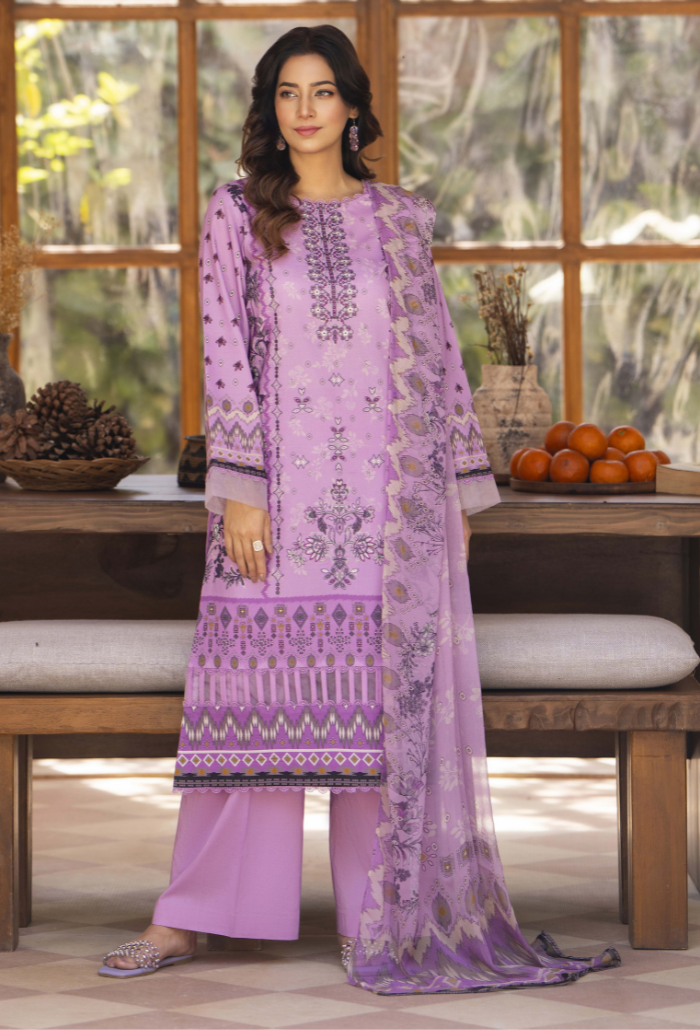 Zarwisha-D09 Chiffon Pakistani Summer Dresses - Humdum - 1