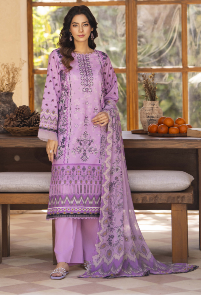 Zarwisha-D09 Chiffon Pakistani Summer Dresses - Humdum - 2