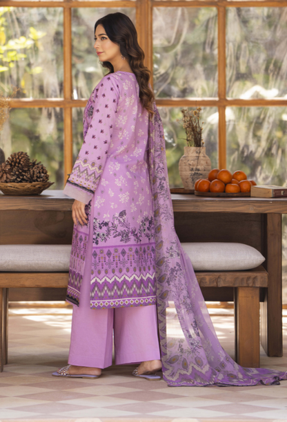 Zarwisha-D09 Chiffon Pakistani Summer Dresses - Humdum - 3