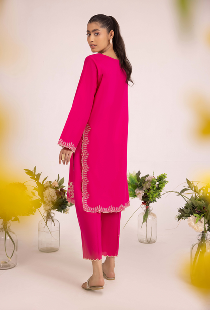 Pret 2 - D04 Lawn Pakistani Summer Dresses - Humdum - 3