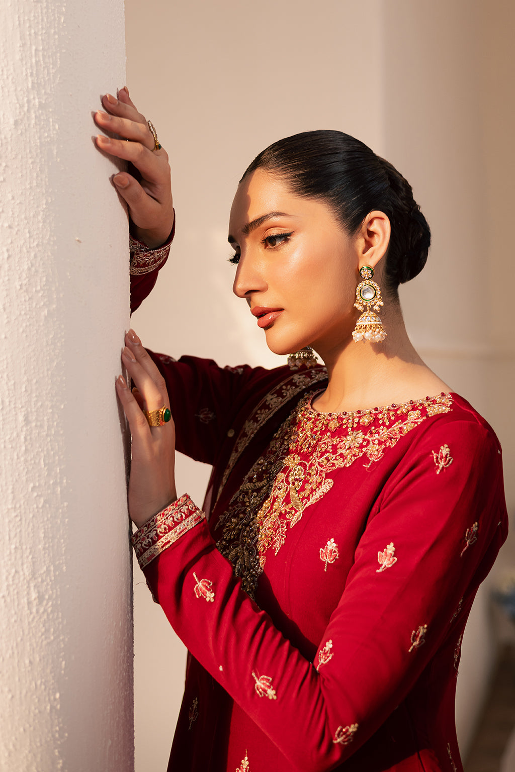 CIREL Raw Silk Pakistani Formal Dresses