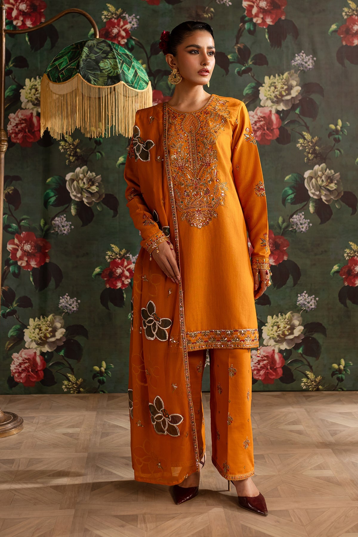 Shama Organza Pakistani Formal Dresses