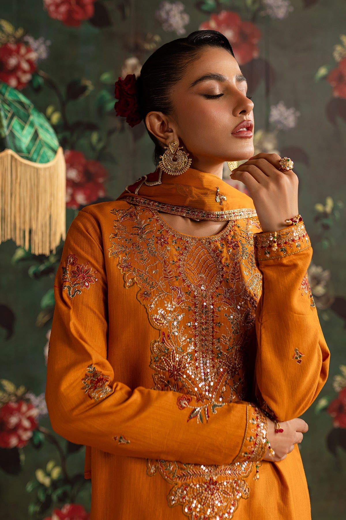 Shama Organza Pakistani Formal Dresses