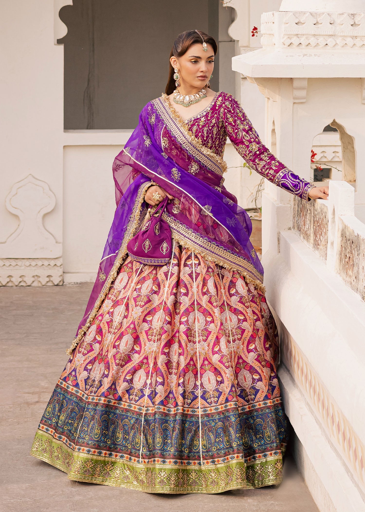 Shireen Raw Silk Pakistani Bridal Dresses