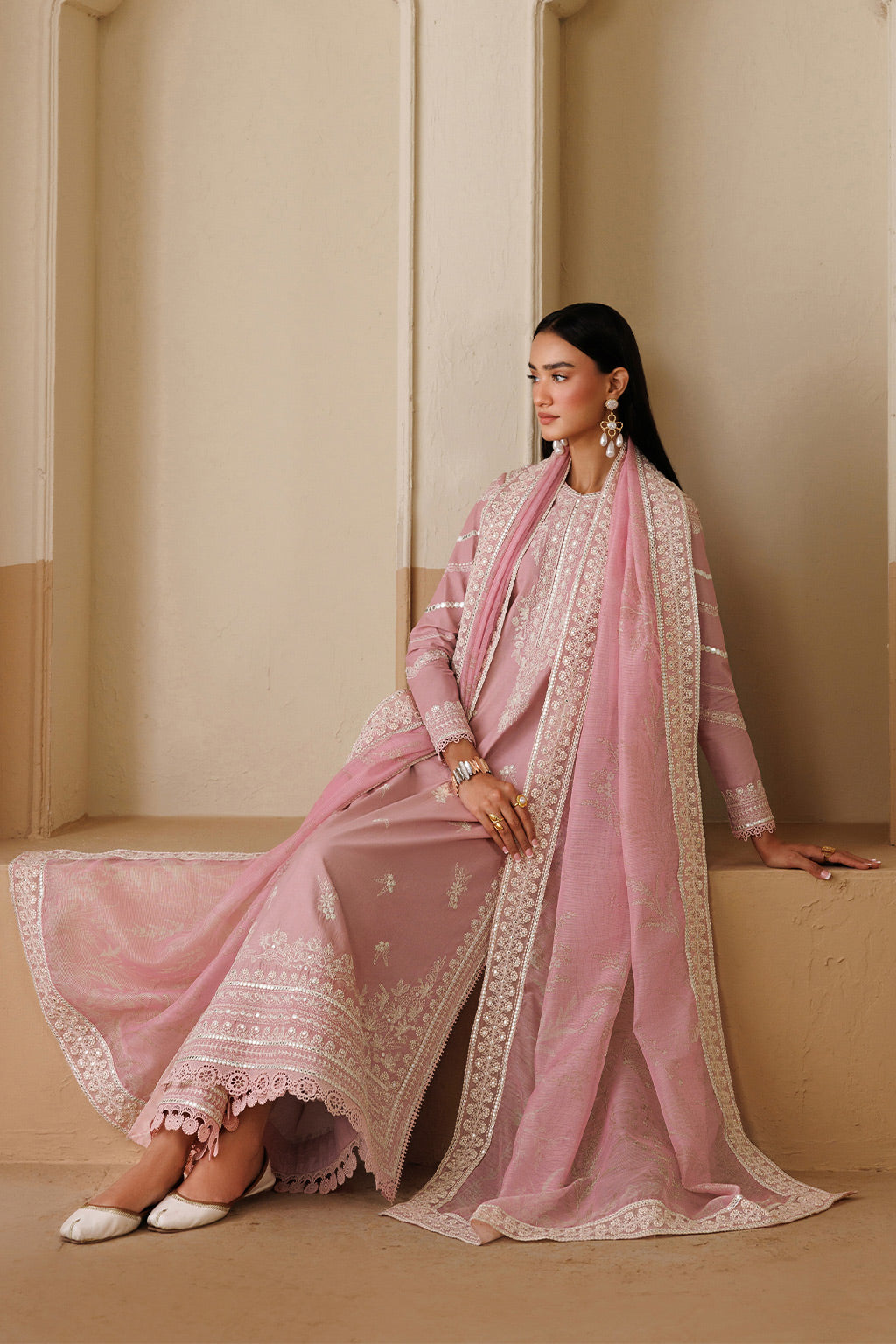 SONATA Lawn Pakistani Summer Dresses - Emaan Adeel - 5