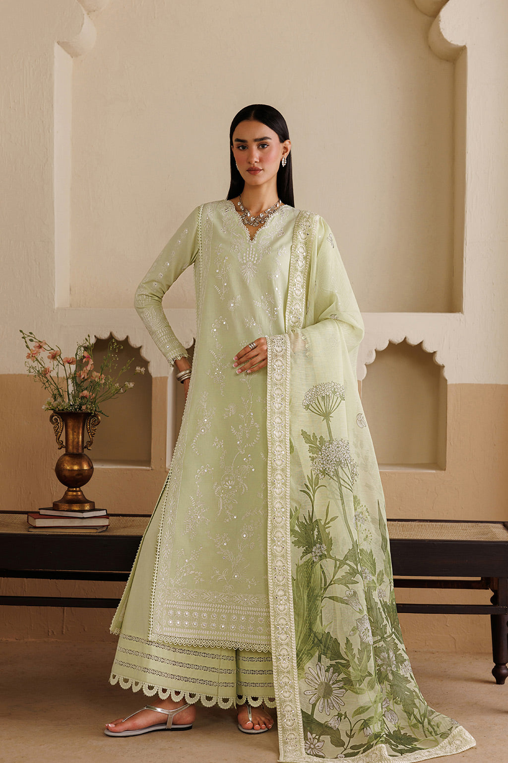 TENORA Lawn Pakistani Summer Dresses - Emaan Adeel - 1